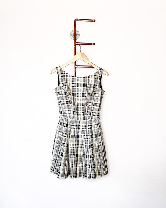 Vintage Metallic Mini Dress