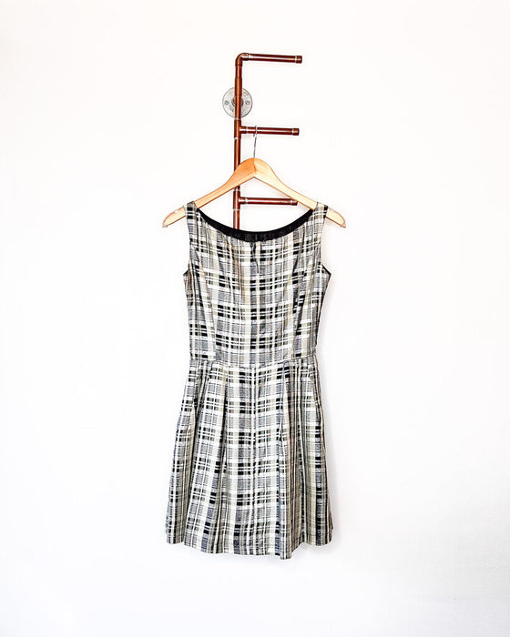 Vintage Metallic Mini Dress