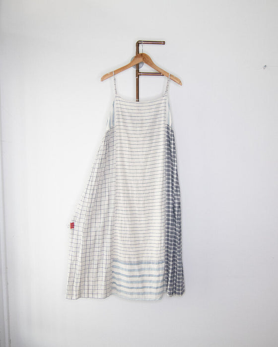 Patchwork Strappy Dress