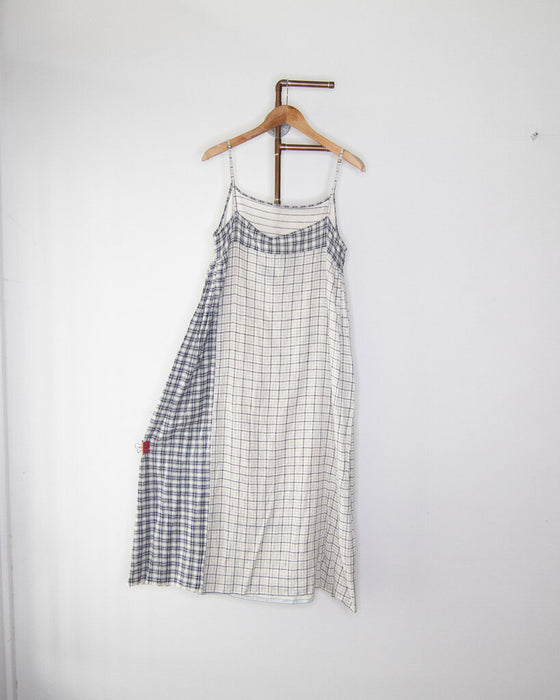 Patchwork Strappy Dress