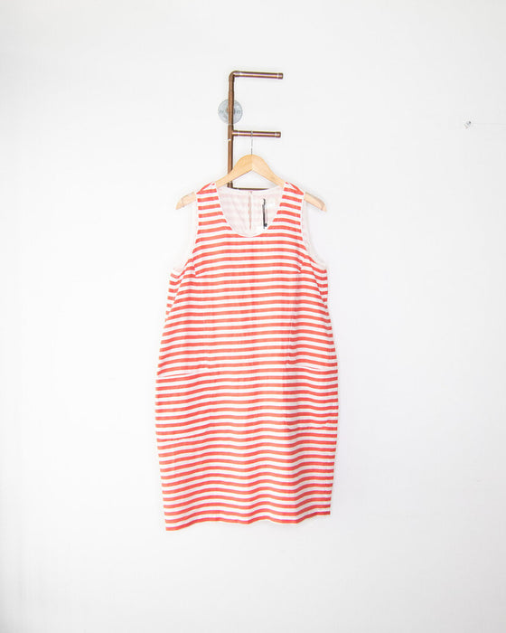 Striped Sleeveless Dress