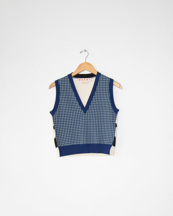 Wool Blend Sweater Vest