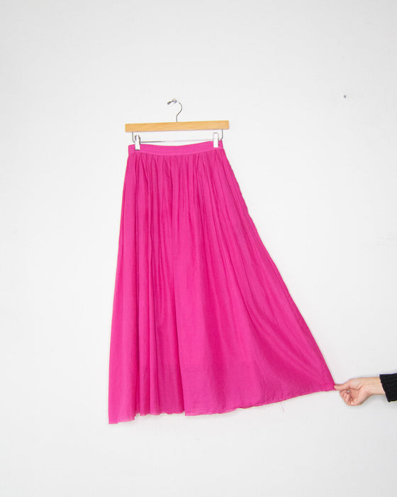 Gauzy Midi Skirt