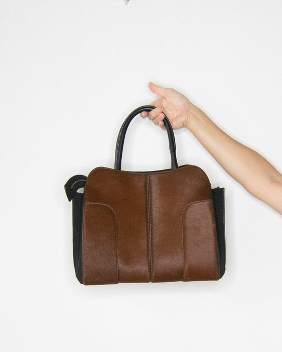 Pony Hair Leather Bag
