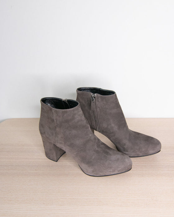 Suede Ankle Booties