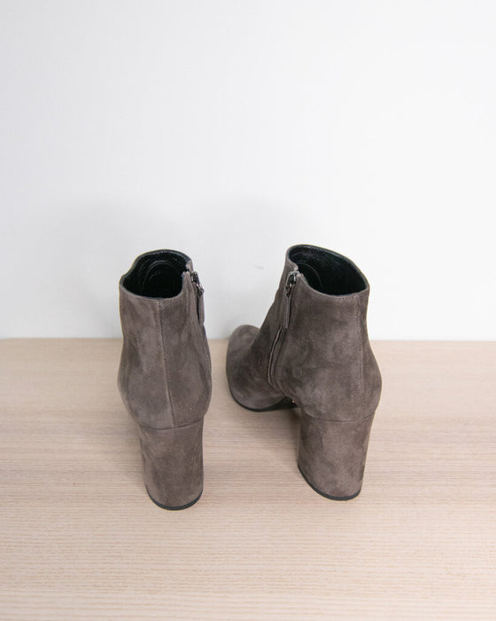 Suede Ankle Booties