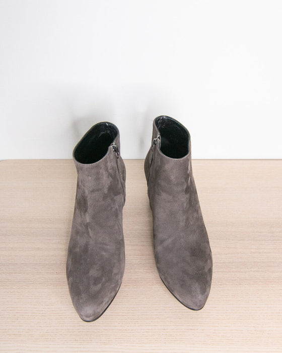 Suede Ankle Booties