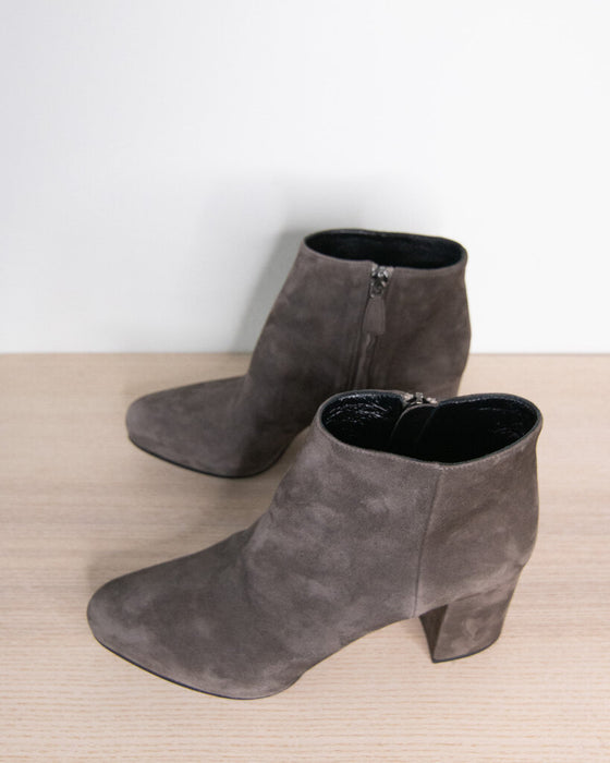 Suede Ankle Booties