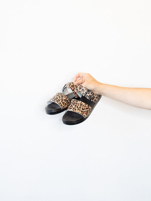 Leopard Print Sandals