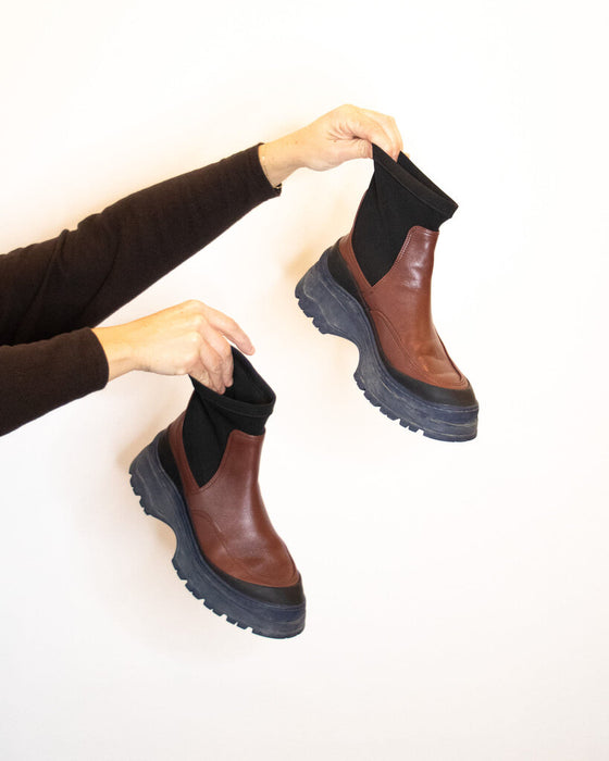 Leather "Barla" Boot