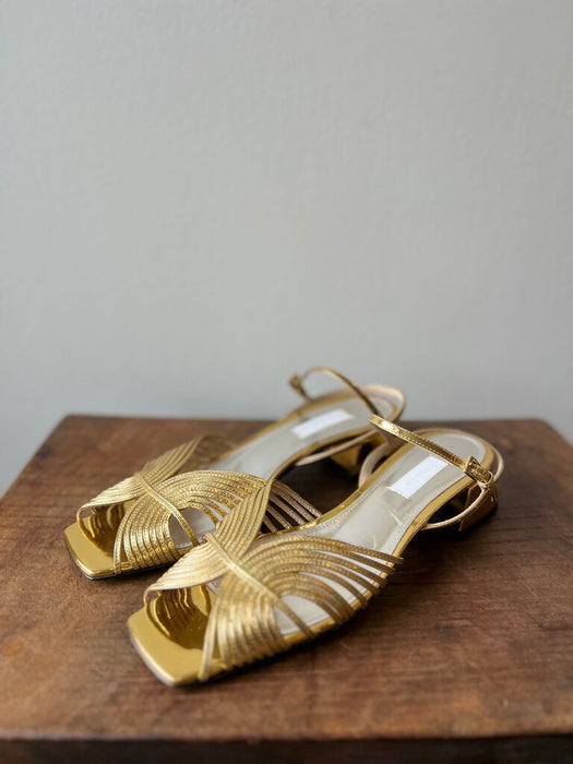 70's Low Sandal, Size 40