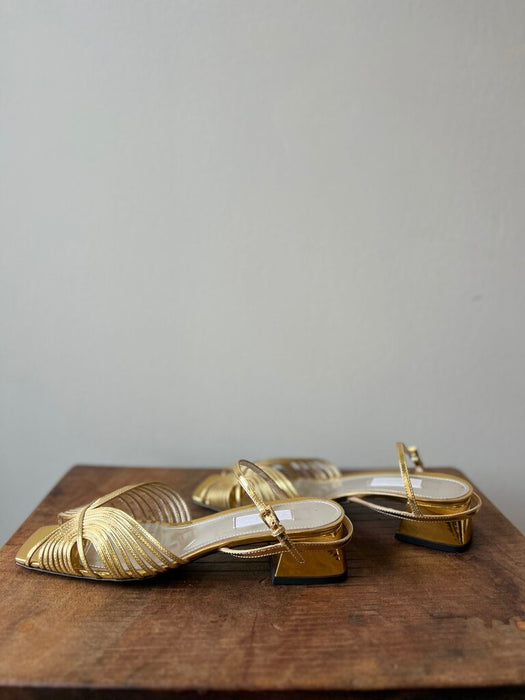 70's Low Sandal, Size 40