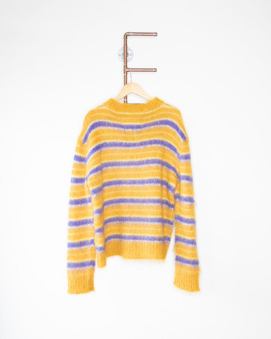 Mohair Striped Sweater