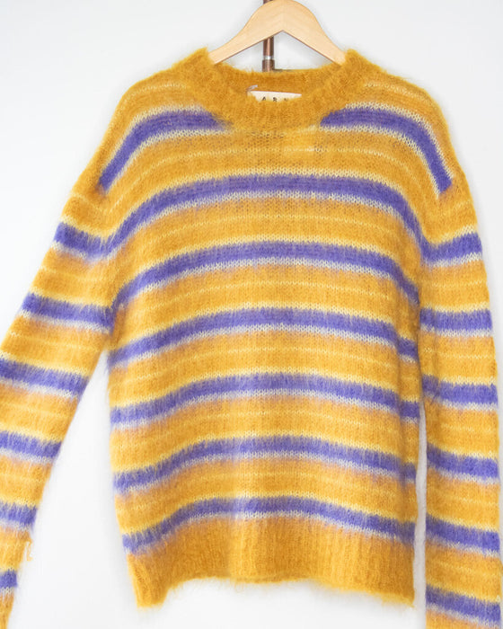 Mohair Striped Sweater