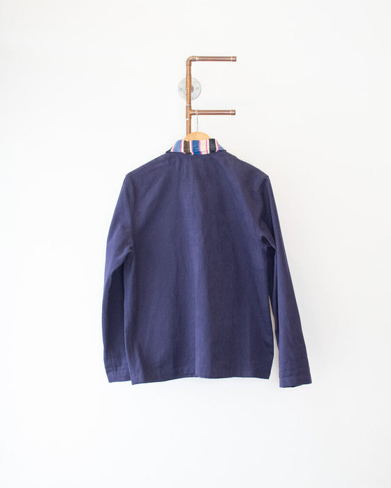 Hand Embroidered Chore Coat Size 2 (fits large)