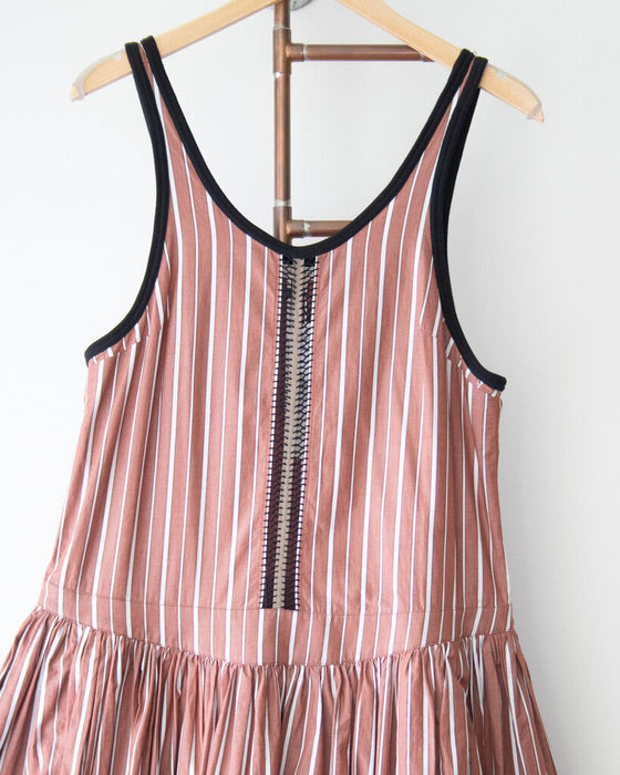 "Pocomania" Striped Dress Size 3 (Large)