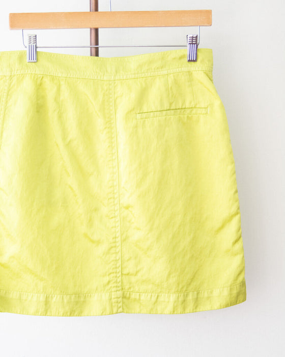 Utility Mini Skirt, Size 38