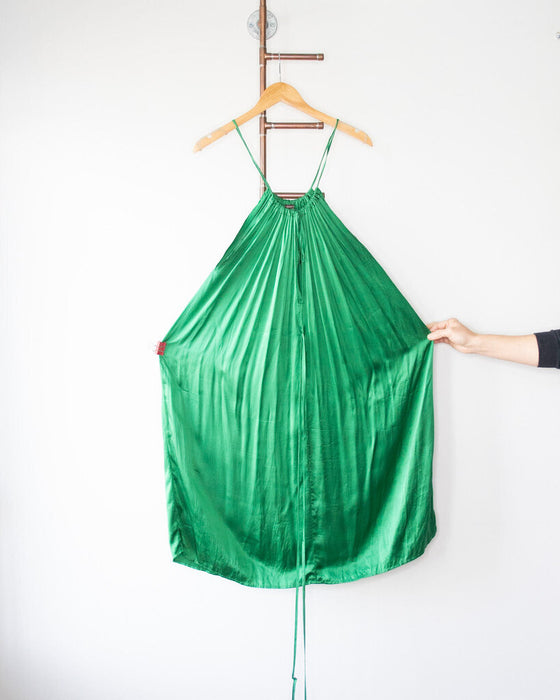 Silk Halter Dress, Size Medium