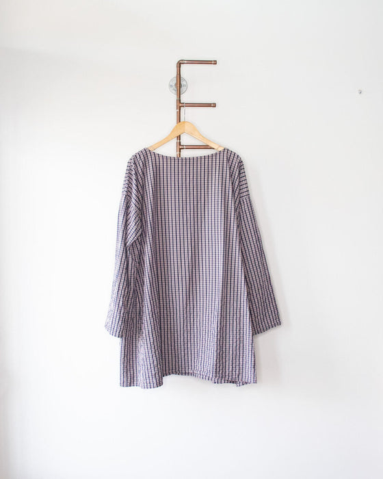 Plaid Shift Dress, One Size