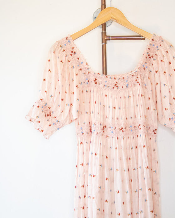 "Eclipse" Floral Dress, Large