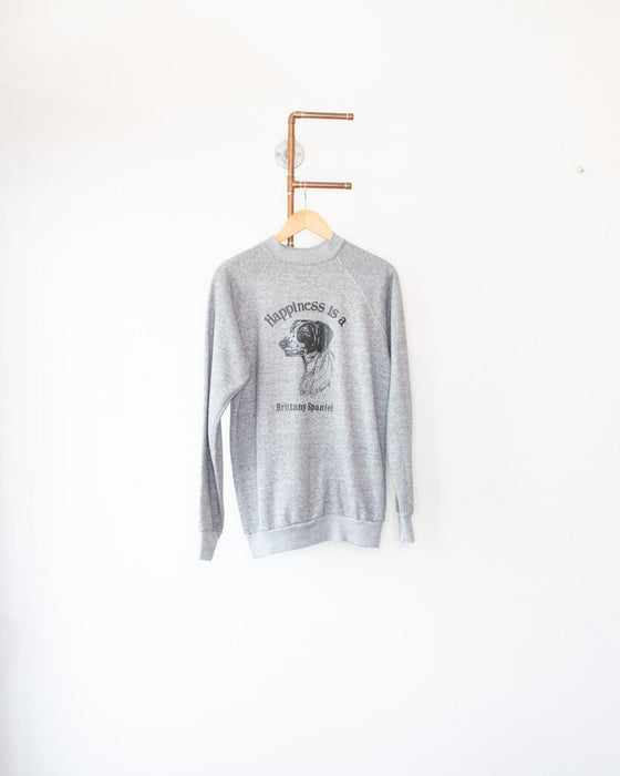 '70s Spaniel Crewneck, Size Large