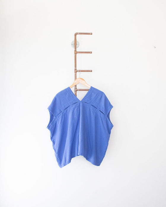 Gauze "Celeste" Top