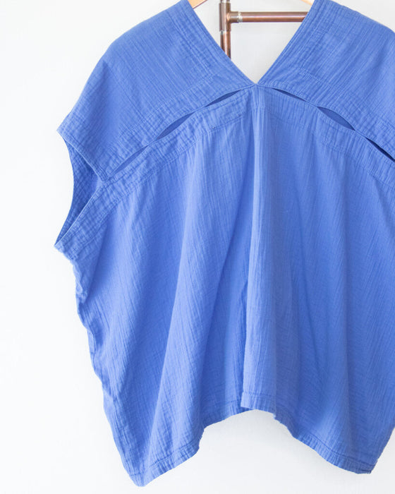 Gauze "Celeste" Top