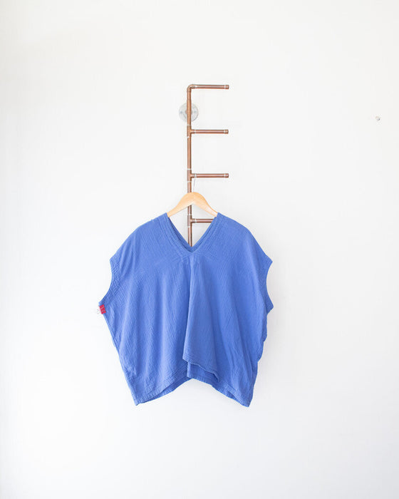 Gauze "Celeste" Top
