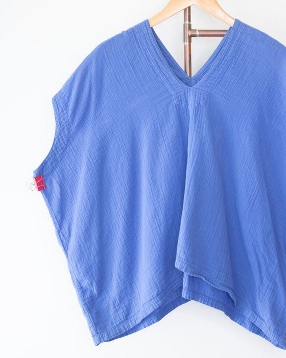 Gauze "Celeste" Top