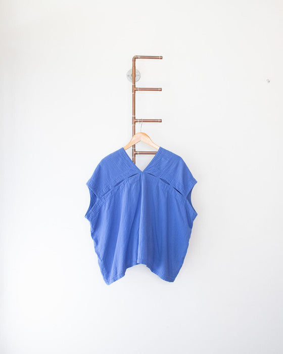 Gauze "Celeste" Top