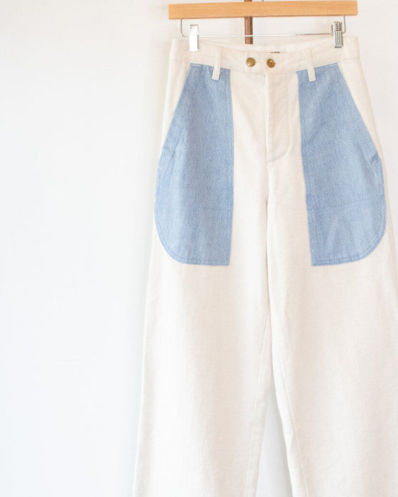 Denim Pocket Pant