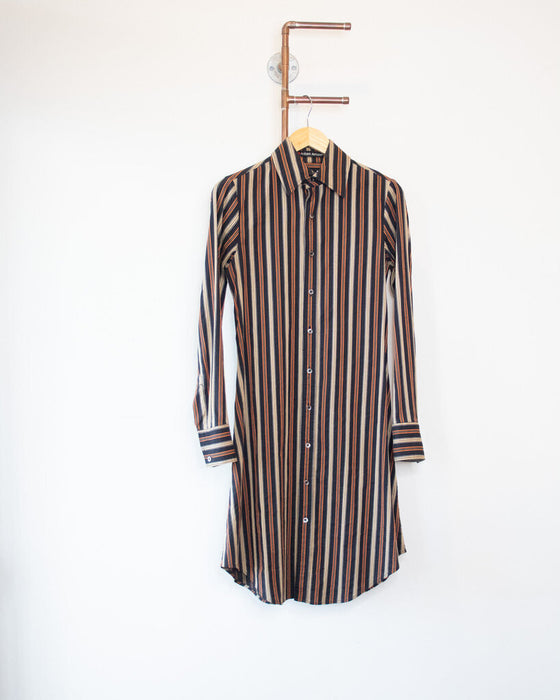 Stripe Shirt Dress