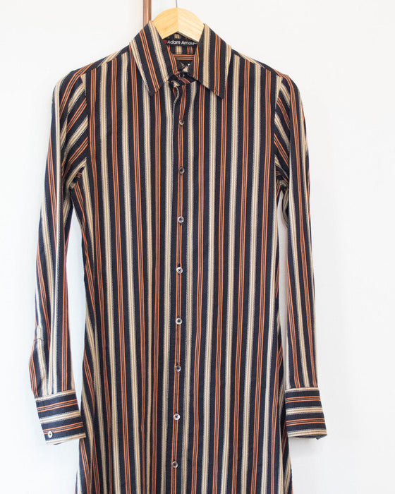 Stripe Shirt Dress