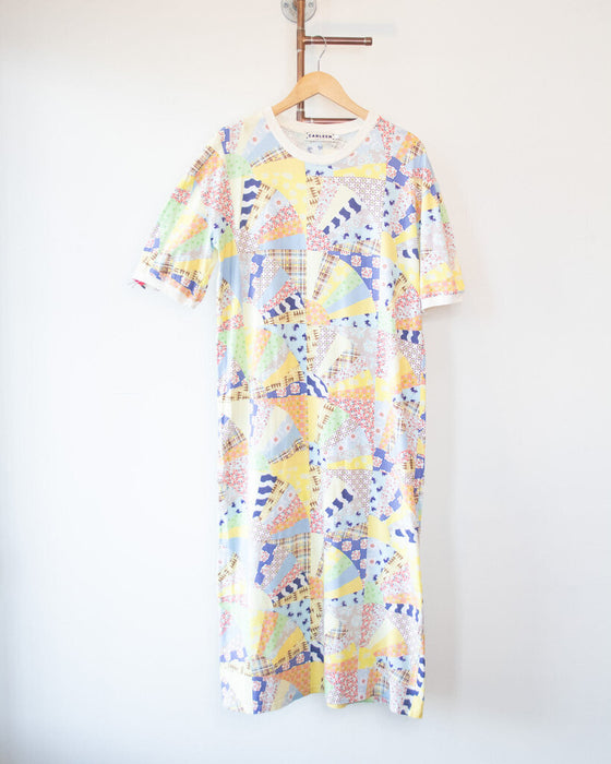 Patchwork T-Shirt Dress