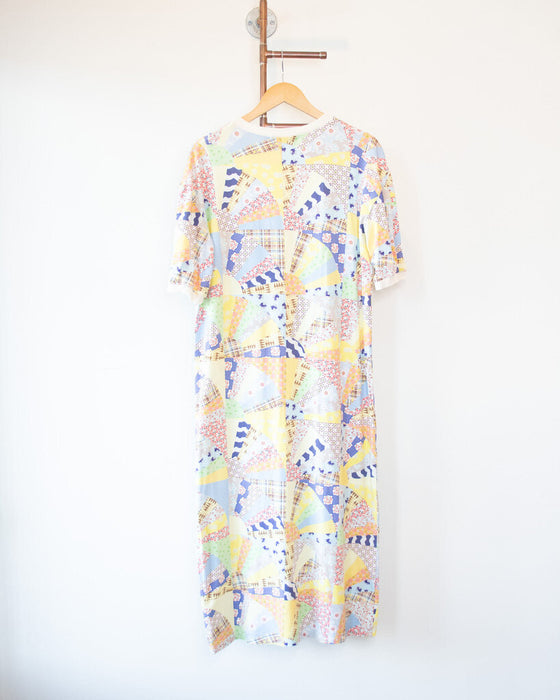 Patchwork T-Shirt Dress