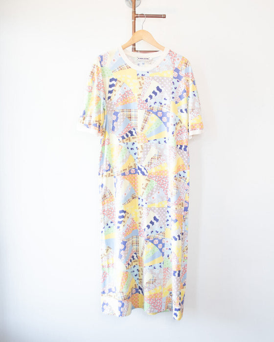 Patchwork T-Shirt Dress