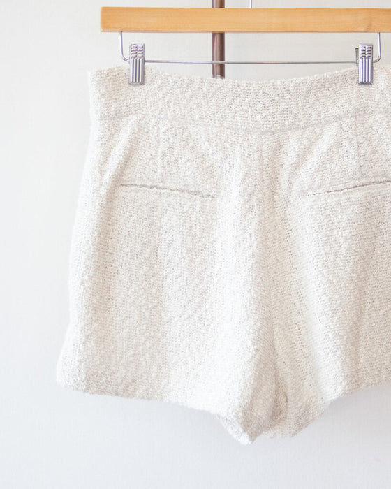 Boucle Pleated Shorts