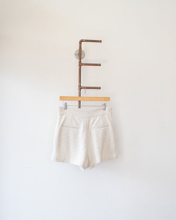 Boucle Pleated Shorts