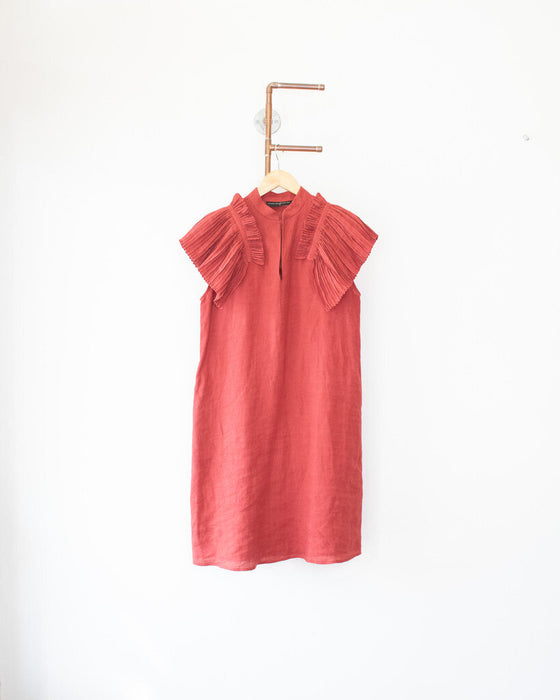 Linen Shift Dress