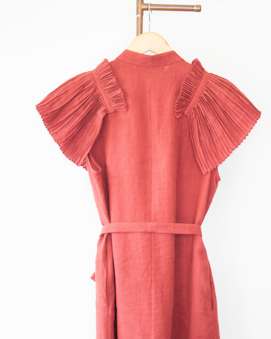 Linen Shift Dress