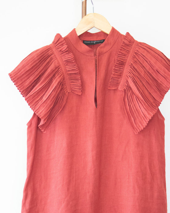Linen Shift Dress