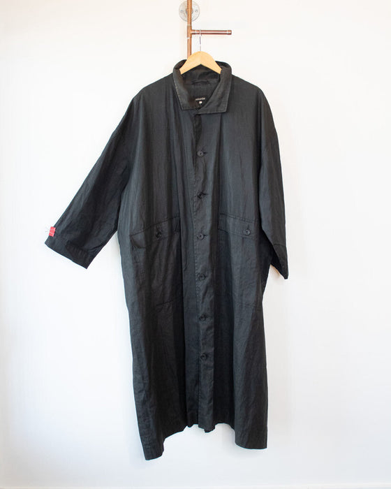 PU Coated Linen Jacket