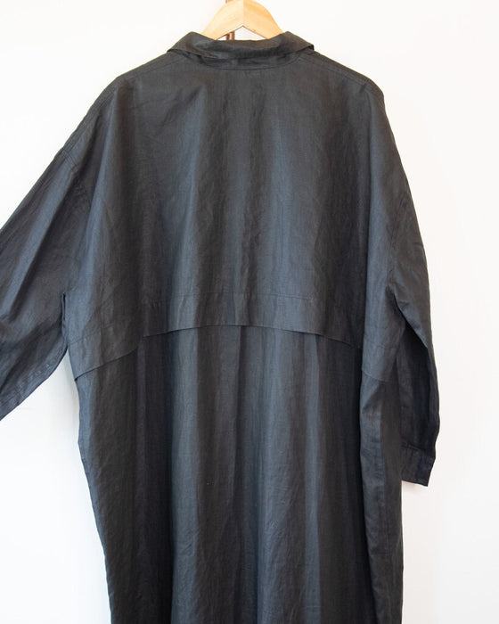 PU Coated Linen Jacket