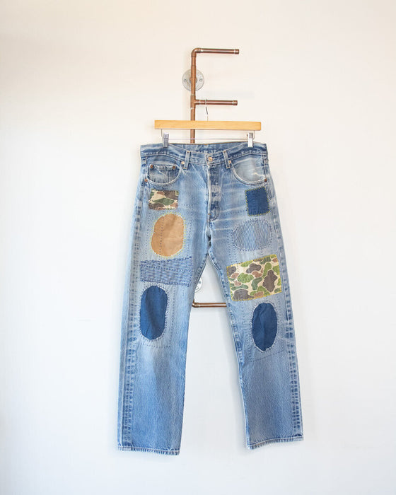 Patchwork 501 Jeans