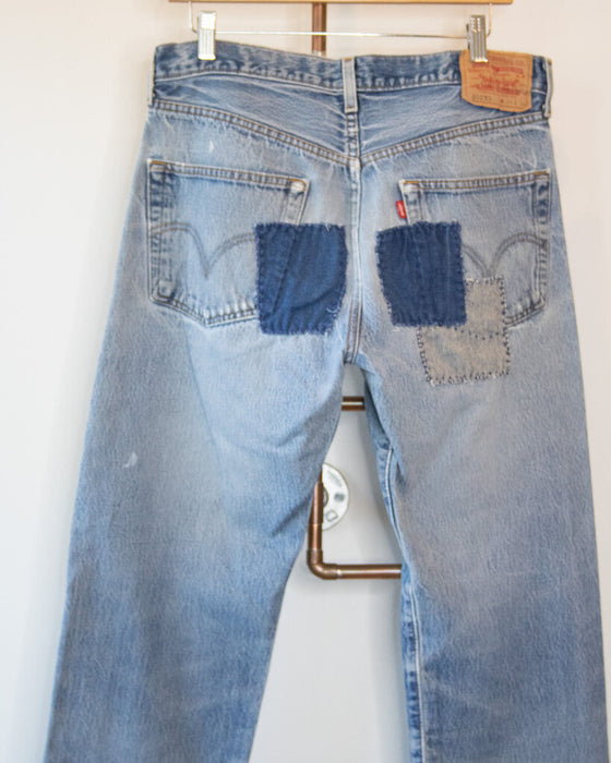 Patchwork 501 Jeans