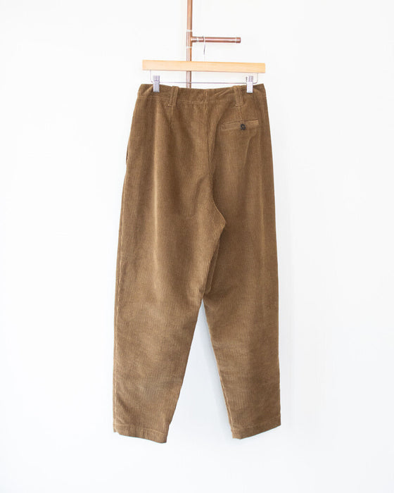 Pleated Corduroys