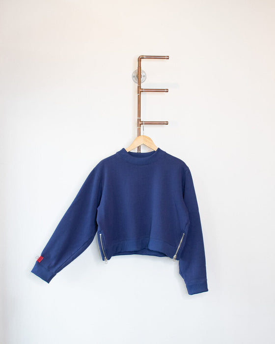 Side Zip Sweatshirt