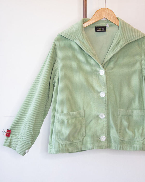 Corduroy Sailor Collar Jacket