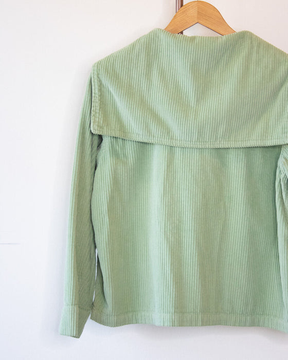 Corduroy Sailor Collar Jacket