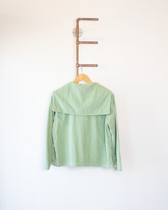 Corduroy Sailor Collar Jacket